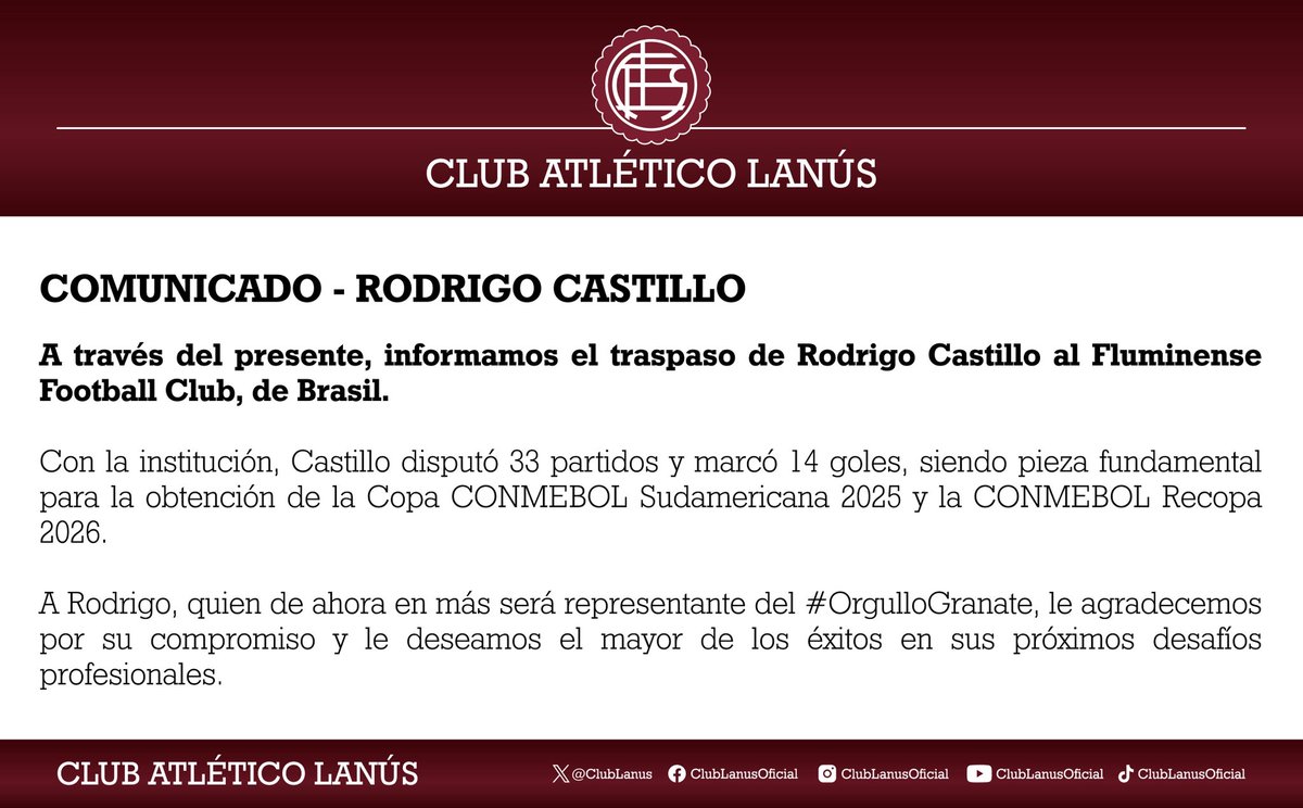 Club Lanús tweet media