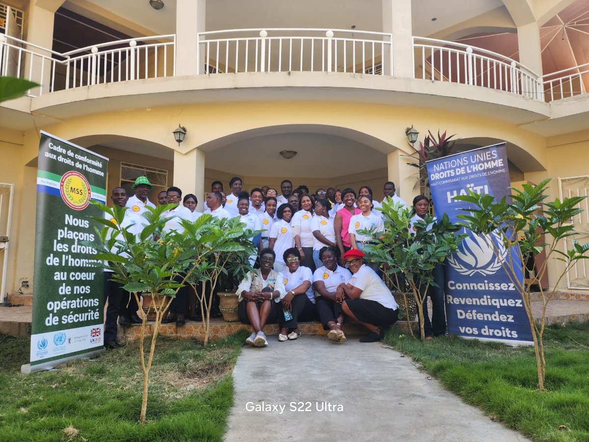 Hinche | Ce 3 mars 2026, l’organisation de défense des droits H GDDHDI a participé à un atelier d’échanges organisé par le Haut-Comriat des Nats Unies aux droits de l’homme (HCDH – Haïti).
Ns réaffirmons ntre engagement pr la promotion et la protection des drts humains en Haïti.