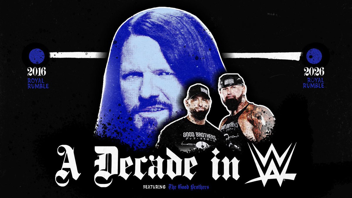 PREMIERING at 9 pm ET on LNG Productions:

The Story of AJ Styles’ Decade in WWE featuring <a href="/ContrarianAlex/">Alex</a>, <a href="/FakeMLGReaper1/">Adonis</a>, <a href="/kingmotivatorh/">The Oracle of Wrestling</a> &amp; The Good Brothers <a href="/The_BigLG/">“The Big LG” Doc Gallows</a> &amp; <a href="/MachineGunKA/">Karl Anderson</a>!