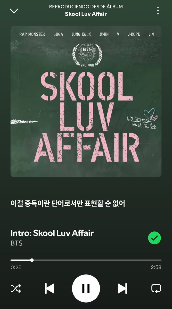🚨 DIFUNDAN ARMY! Empezó otro día para reproducir los albumes grupales del proyecto, sigamos sumando el stream grupal, hoy toca SKOOL LUV AFFAIR🔥

- SE ANIMAN A DEJAR SUS CAPTURAS👇👀

BTS LOCKDOWN
JOURNEY TO ARIRANG
BTS IS COMING
ARIRANG IS COMING
#BTS_ARIRANG
#JourneyToArirang