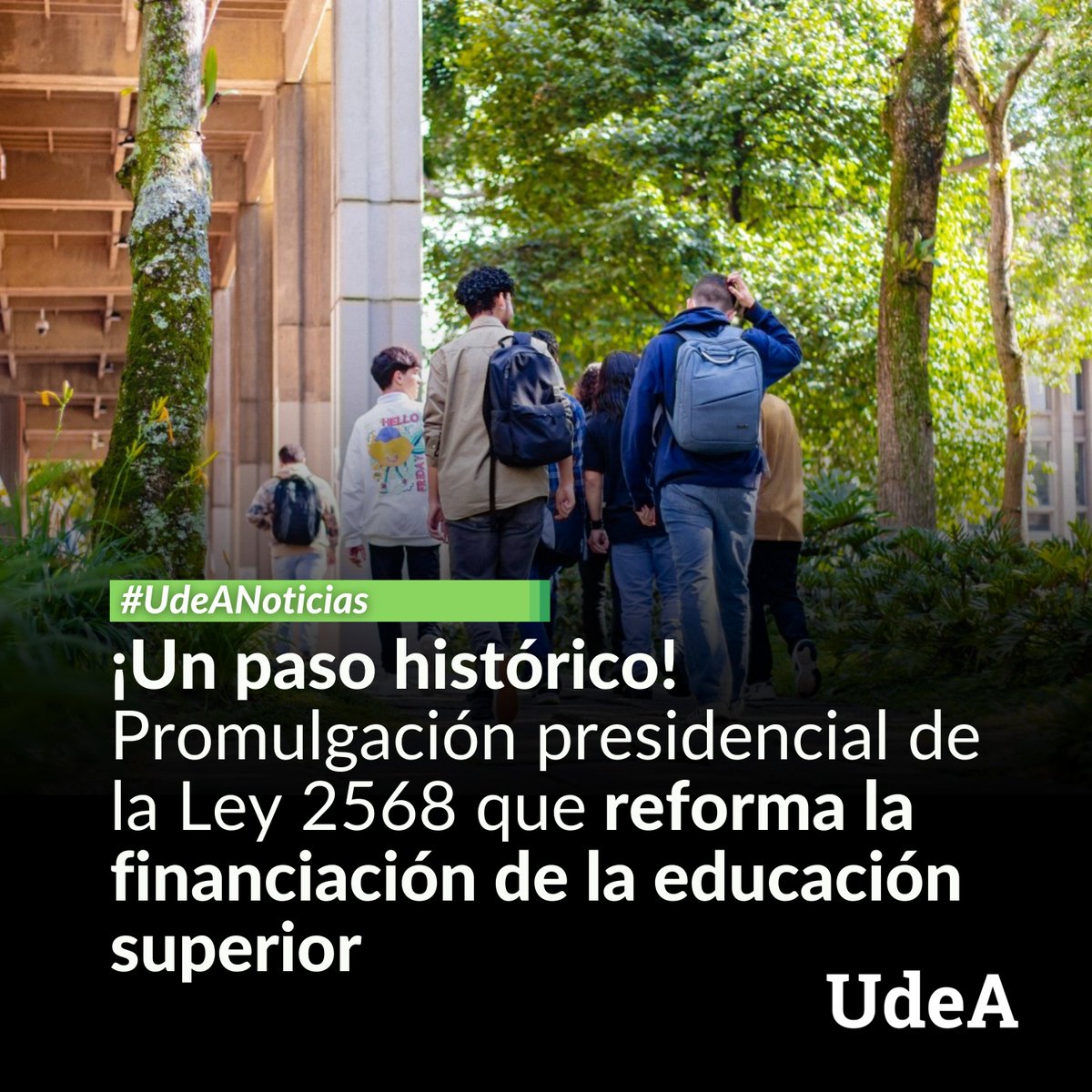 🇨🇴 Hoy la educación superior pública colombiana da un nuevo paso de gran importancia para garantizar su calidad, cobertura y sostenibilidad.  Con la promulgación de la Ley 2568 —que reforma la Ley 30 de 1992—, el Gobierno nacional avanza decididamente en corregir una deuda