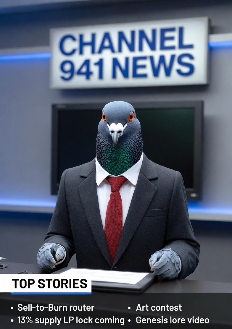 Today’s news:

- 2.7 members &amp; 6k holders
- 26 days old MultiMillion project
- Dev’s building sell-to-burn router 
- 13%+ ready for LP lock
- TA getting people hyped up
- 941 Spaces on WW debates
- Epic videos dropping daily
- Art contest awards coming
- Tech &amp; Flourishing