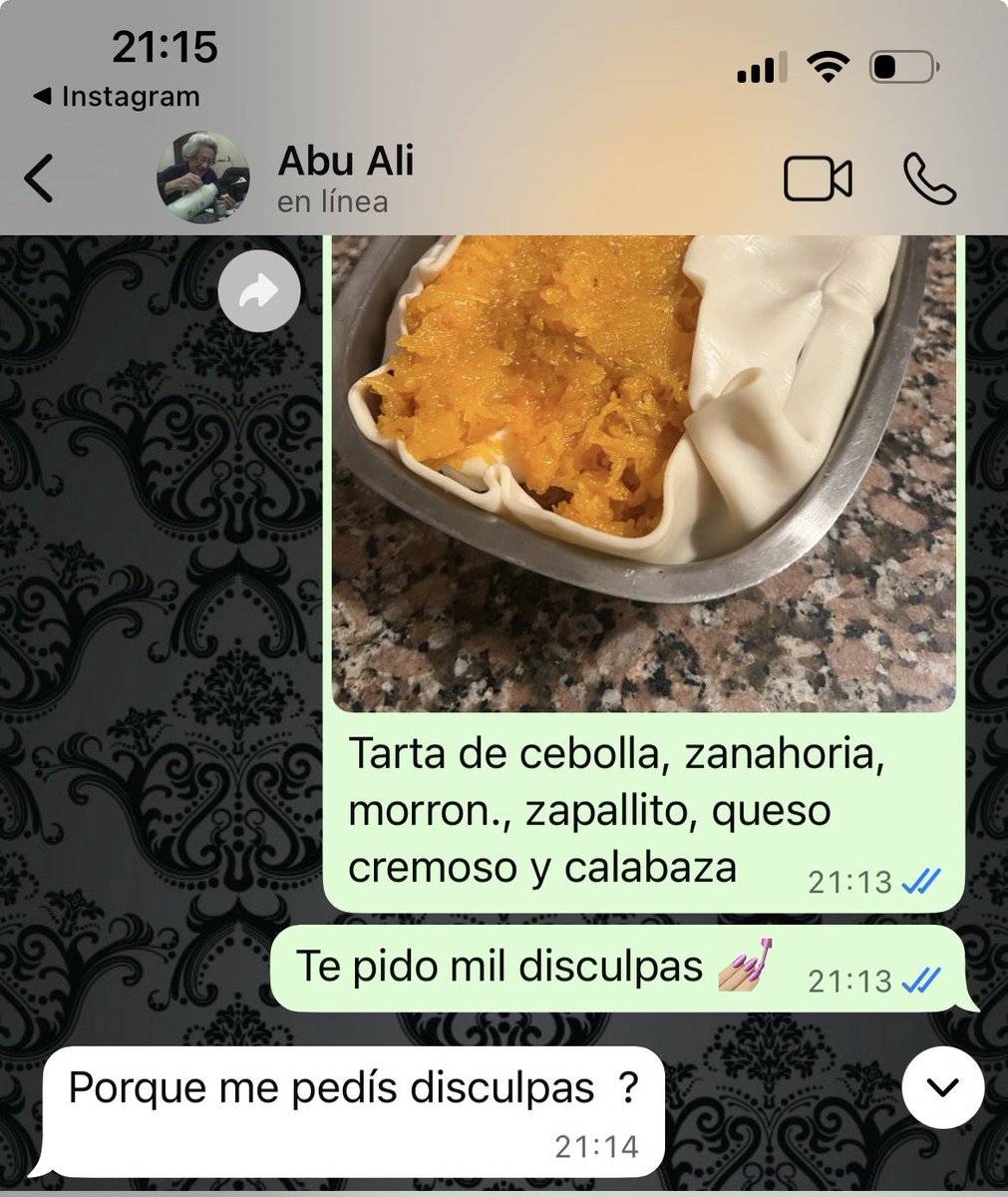 A veces hablo con mi abuela y me olvido de que es mi abuela