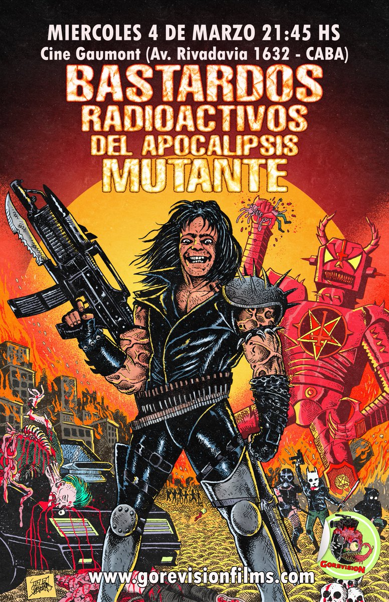 gorevision's tweet photo. Mañana Miercoels en cine gaumont se ve esta demencia https://t.co/K7Bg5liPRI