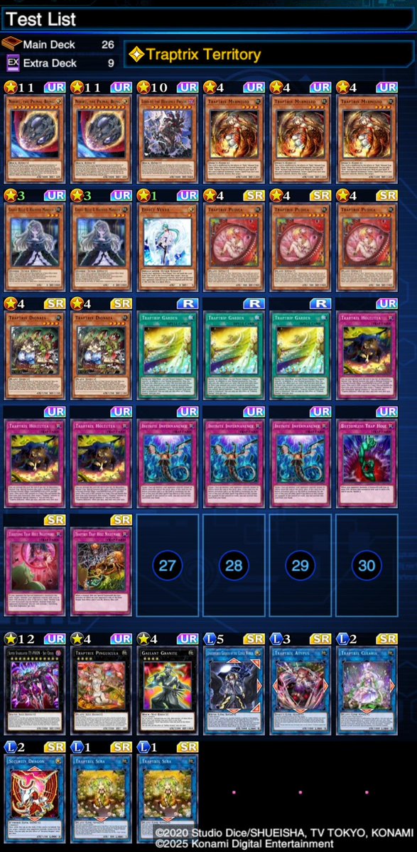 Cloudy City Weekly #63
First place 🥇 

R1 Drytron 2-0
R2 DQ win
R3 Stardust Punk 2-0
Top 8 Dark Magician 2-0
Top 4 Dinos 2-1
Finals Tachyon 2-0

I was testing Granite+Heavenly and I like it more than Dweller so I'll probably keep it for now 💫