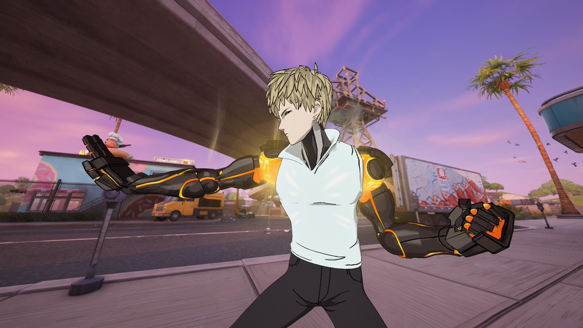 8BallVsScratch's tweet photo. Genos Fortnite

#OnePunchMan #opm #Fortnite #Fortography https://t.co/CYK5qTECas