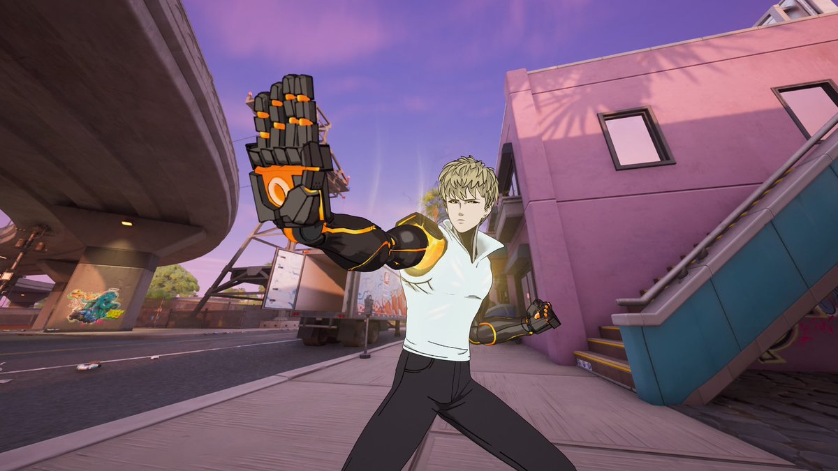 8BallVsScratch's tweet photo. Genos Fortnite

#OnePunchMan #opm #Fortnite #Fortography https://t.co/CYK5qTECas