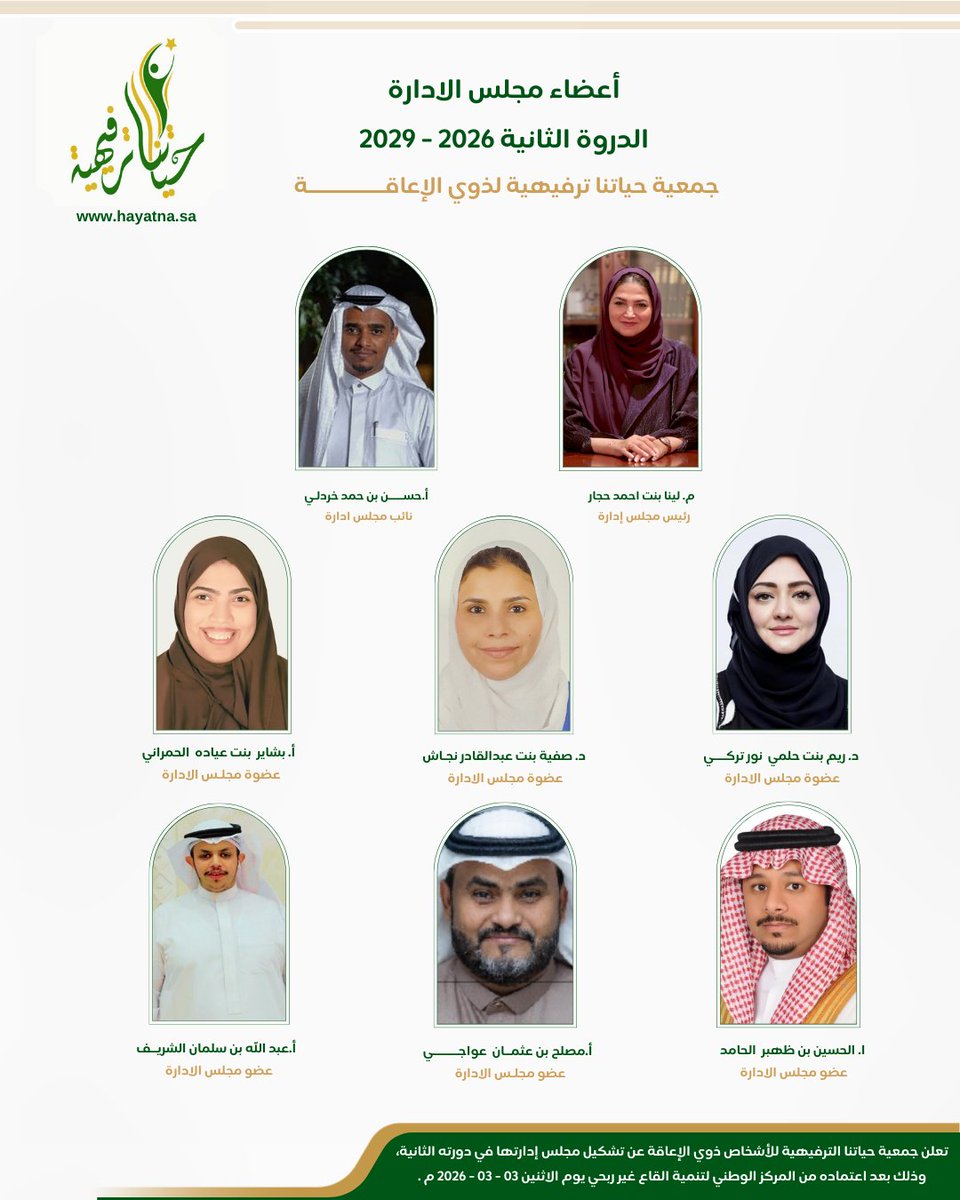 جمعية حياتنا الترفيهية tweet media