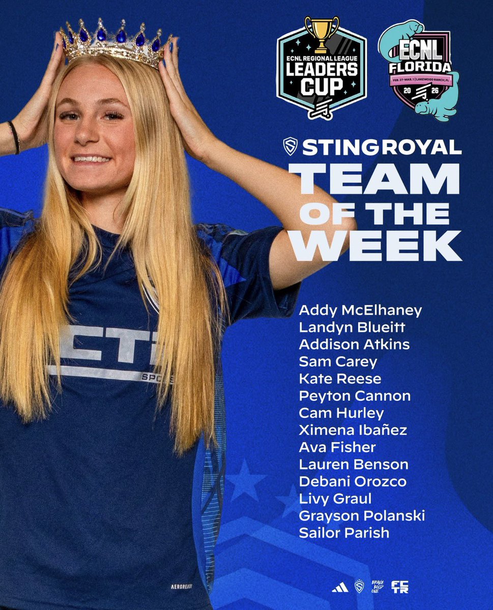 Sting Dallas Royal ECNL-RL 08G tweet media