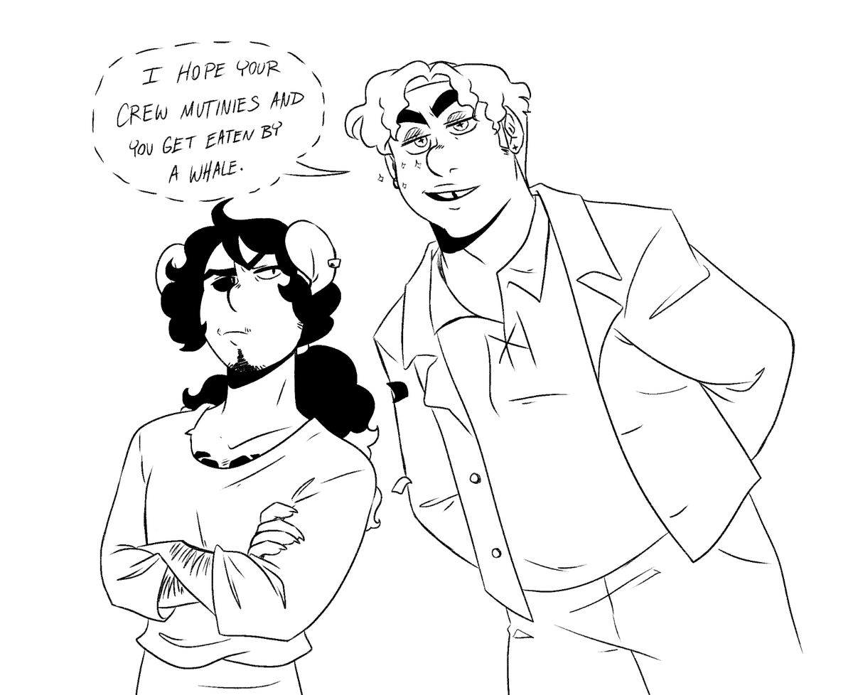 OC pirate au with 0 context sorry 
