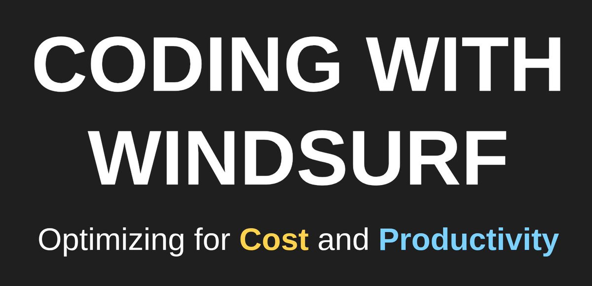 I presented my Windsurf setup today at a local AI meetup.

Here is the slide deck: alp82.github.io/windsurf-produ…