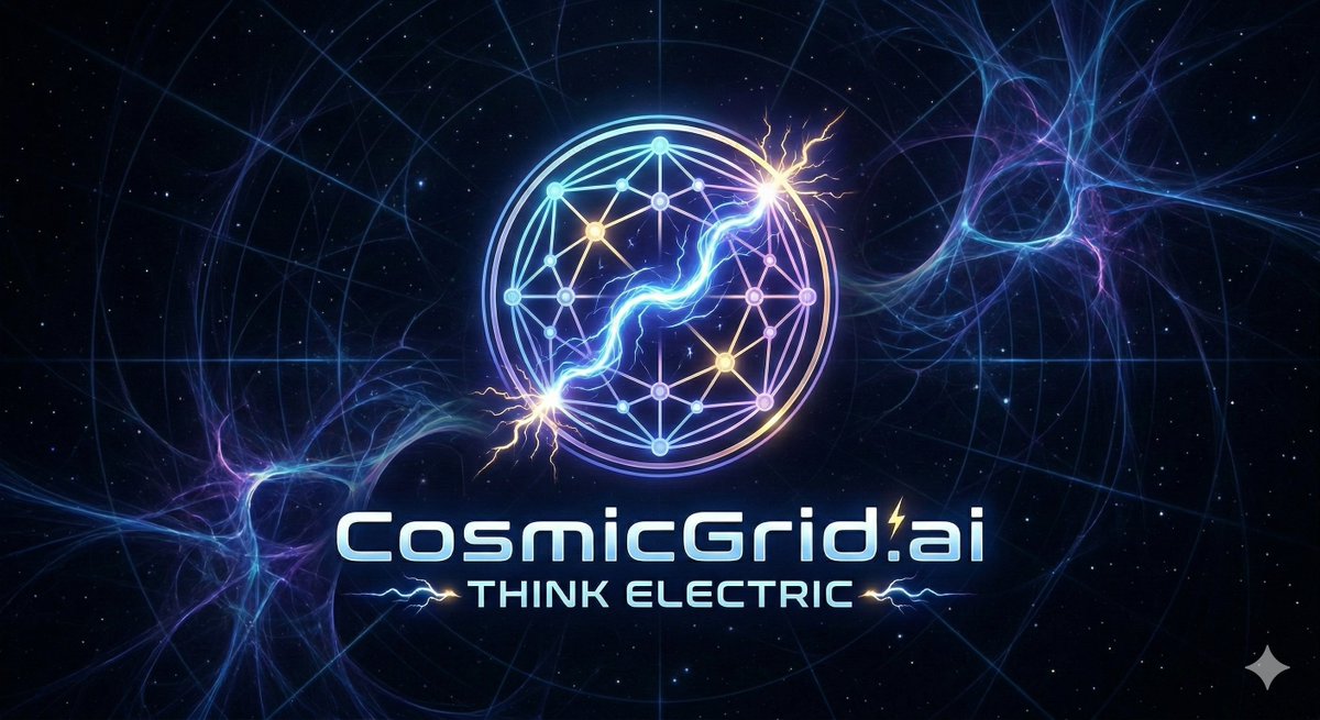 BamDomains's tweet image. CosmicGrid.ai
#cosmicgrid
#ai #ArtificialIntelligence #plasmacosmology #electricuniverse #freeenergy #grid #astronomy
#tech #space #Education 
#domain #DomainsForSale #names #startups
Have Fun!