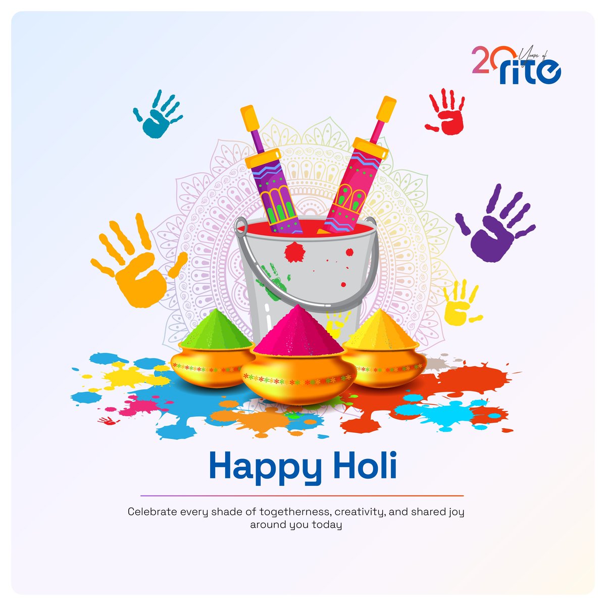 rite_software's tweet photo. Every color tells a story.
Of courage.
Of creativity.
Of new beginnings.
This Holi, may your journey be as vibrant as your ambitions.

Happy Holi!

#HappyHoli #RangwaliHoli #ColorsFestival #RiteSoftware https://t.co/c0tG0isgXQ