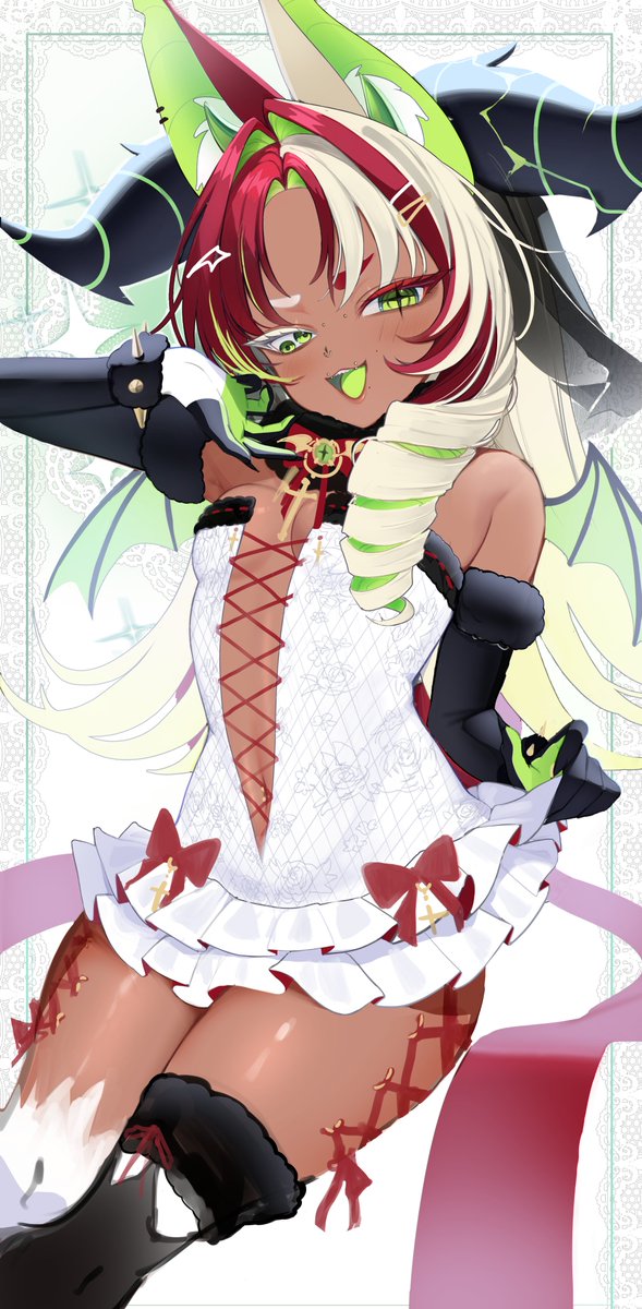 Sketch comm for somnimoww( ᵔ ⩊ ᵔ ) Thank you💚