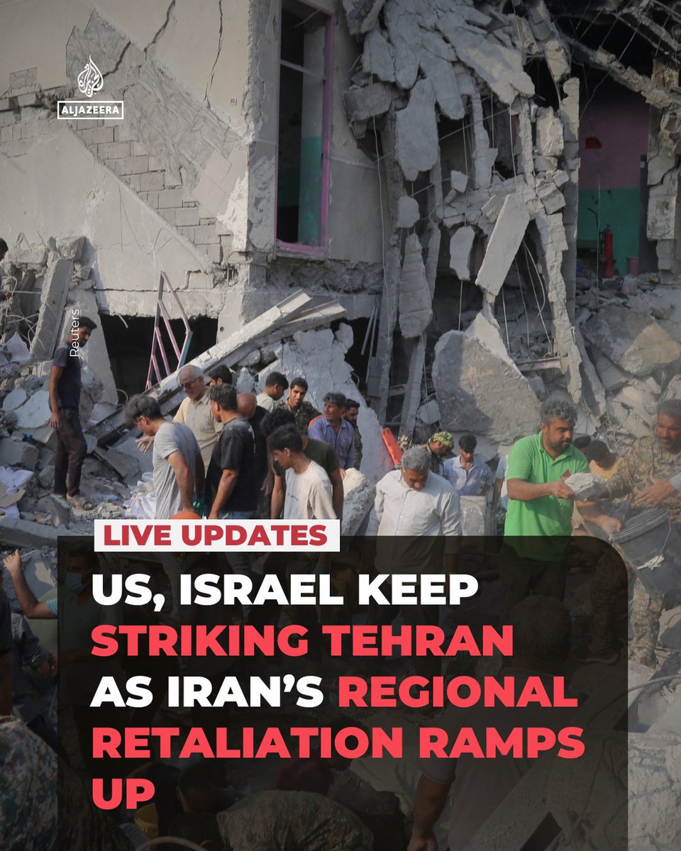 The US and Israel continue striking Iran as the death toll rises to 787, while Tehran retaliates against US and Israeli targets, including Washington’s embassy in Dubai.

🔴 Follow our LIVE coverage: aje.news/riwvsv