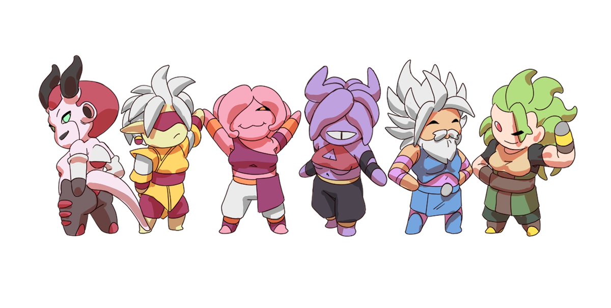 insanely outdated chibis I drew a long time ago, who tf are these