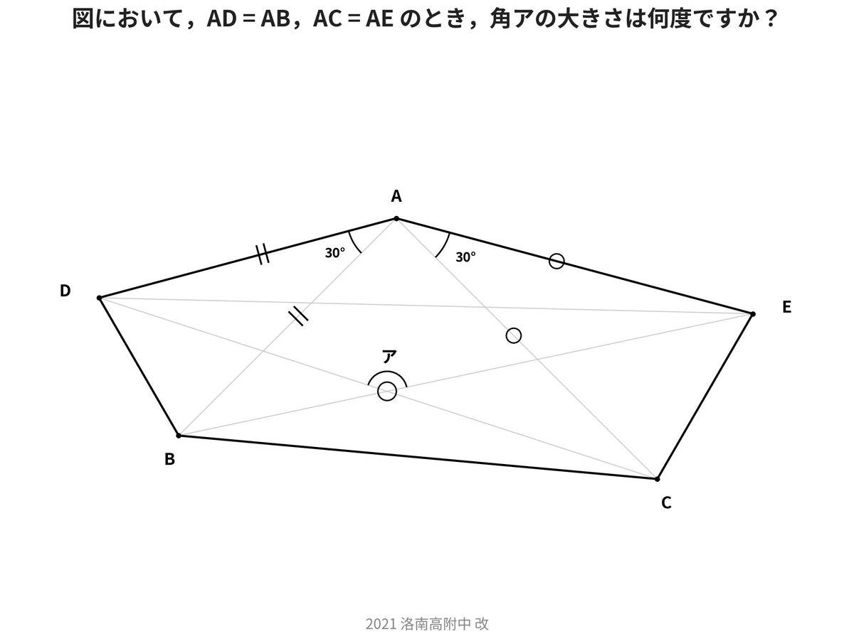 難関中学を目指す、エリート小学生が解いている算数の問題です。 貴方
