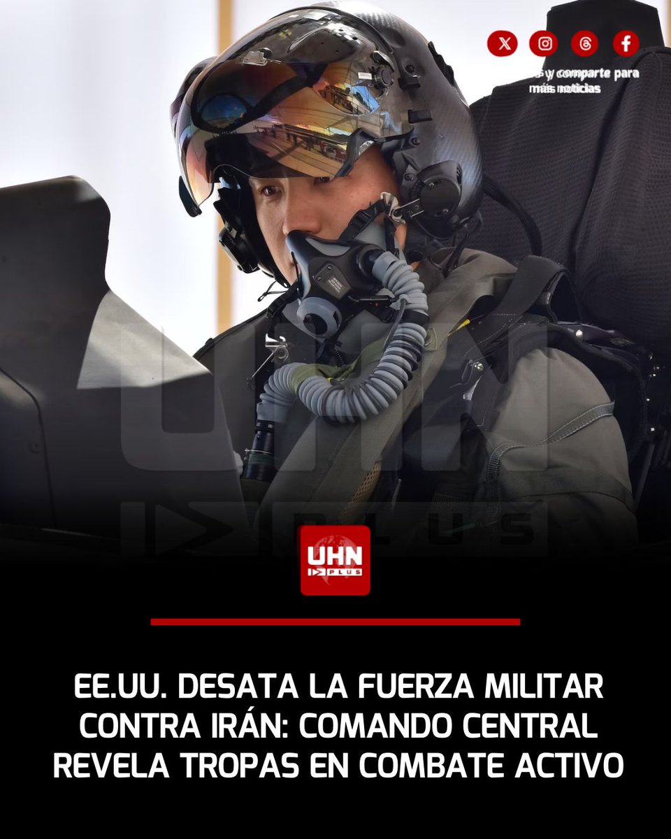 🇺🇸‼️ | El Almirante Brad Cooper, Comandante del CENTCOM, revela que 50,000 tropas y una impresionante flota de 200 cazas y 2 portaaviones están activos en la ofensiva militar contra Irán, donde el régimen islamista se debilita drásticamente. En lo que va de la campaña, casi 2,000