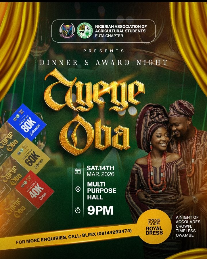 NAAS FUTA CHAPTER 🌱 tweet media