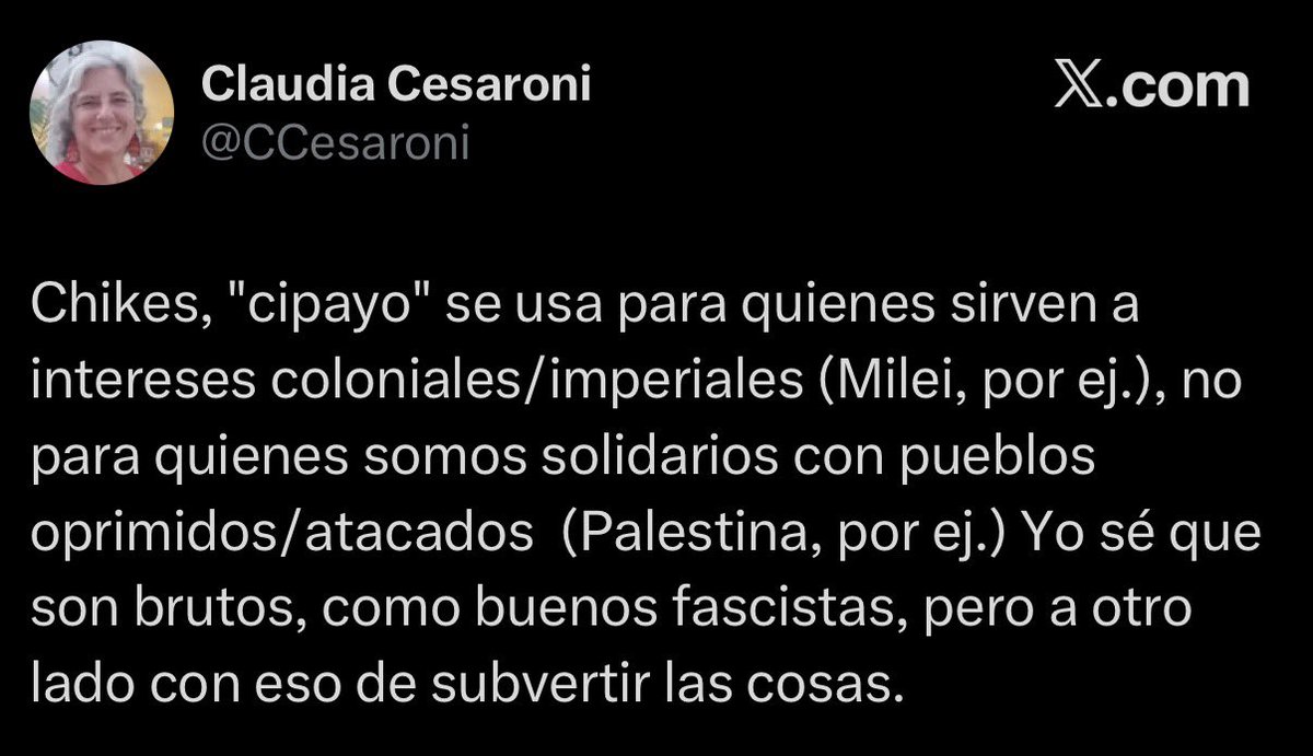 Es tremendamente idiota e hija de puta.