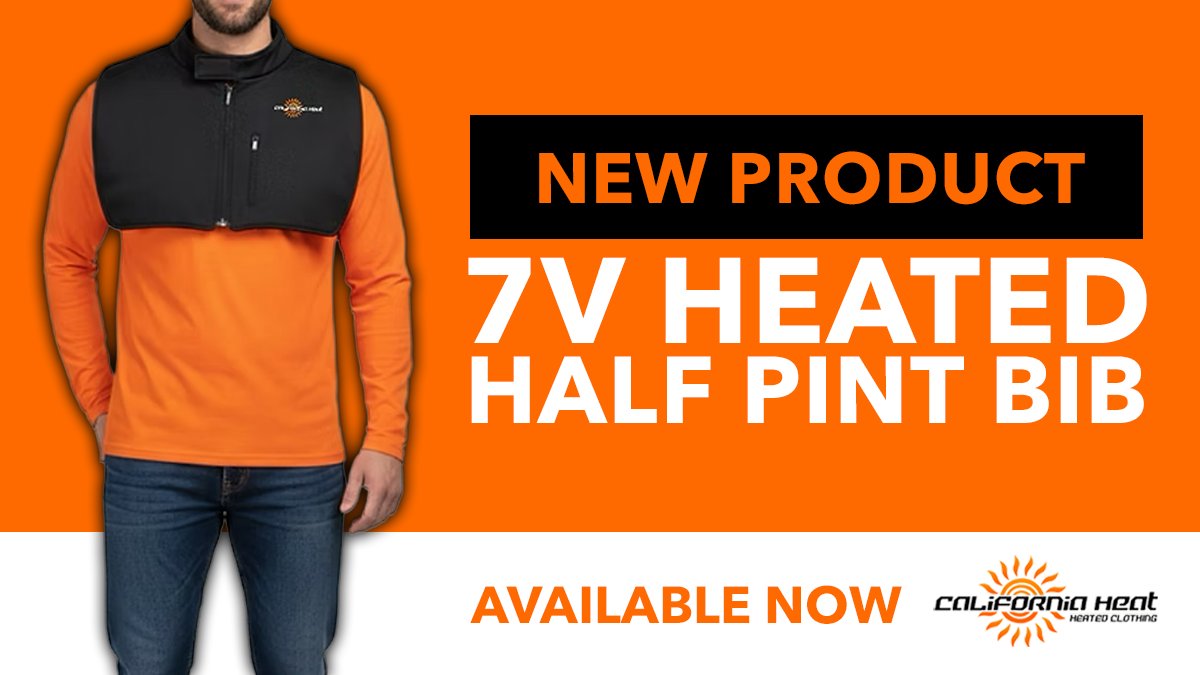 wingstuff's tweet photo. Stay warm underneath your riding jacket with this new 7V Heated Half Pint Bib from California Heat

Click here to order: https://t.co/apIWhXlQEy https://t.co/ZuI5dd8BHu
