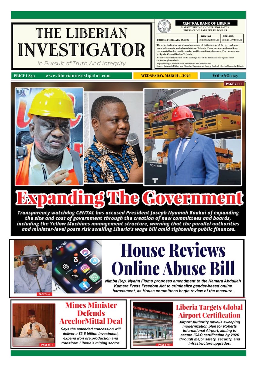 The Liberian Investigator tweet media