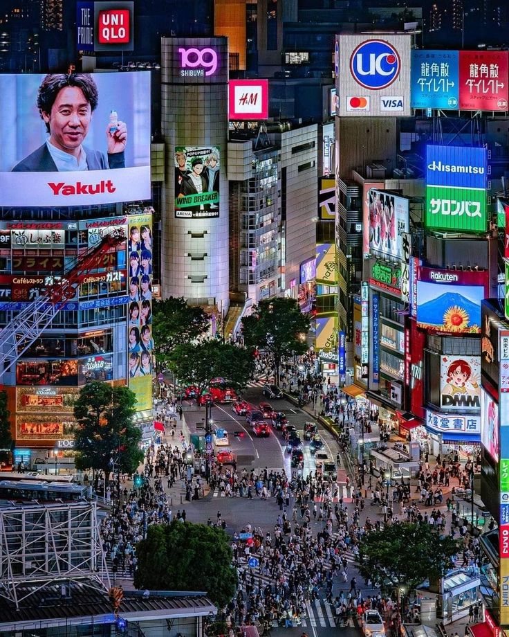 Shibuya Crossing ,Japan🇯🇵