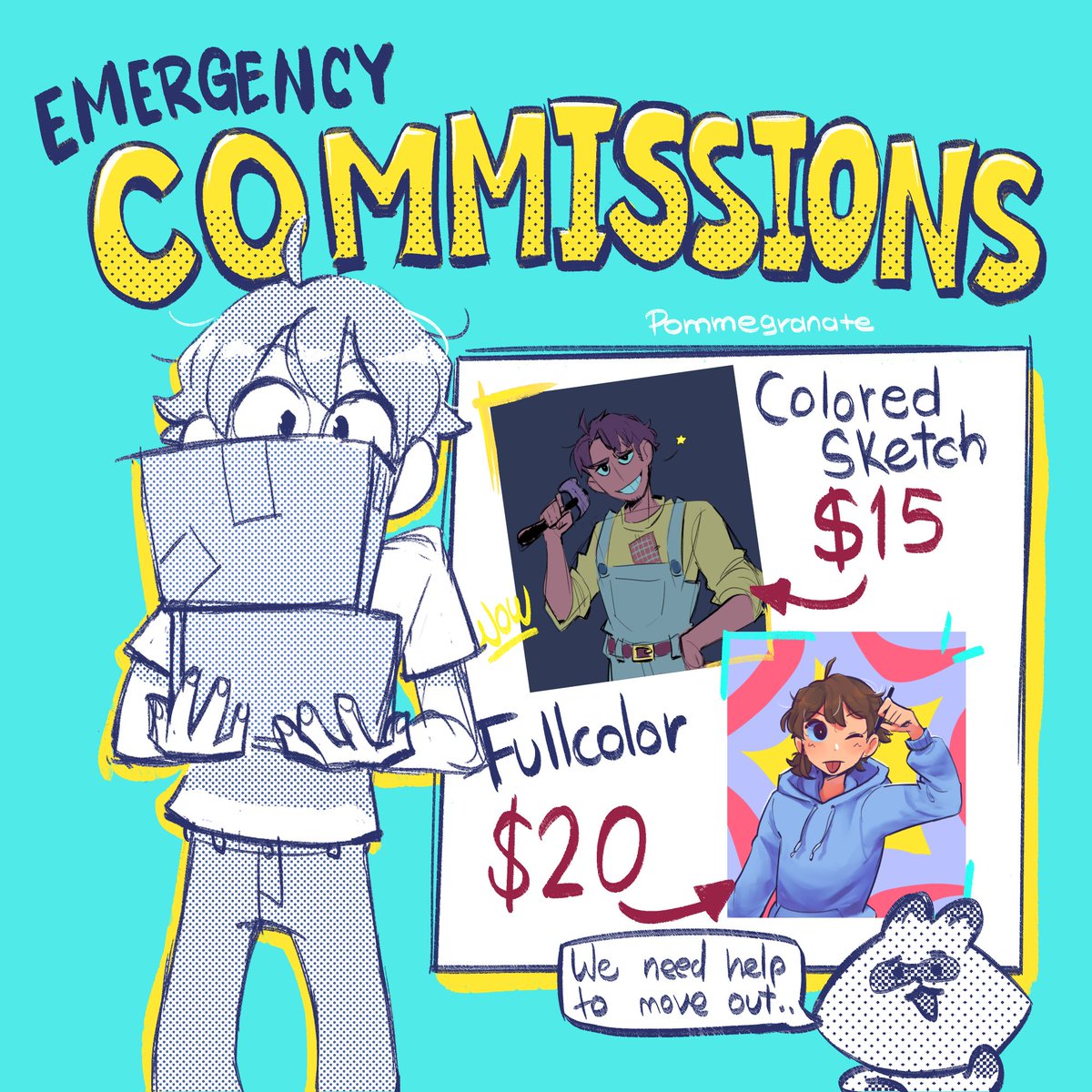reposting to see if it does something orz

like I said, I'm moving out my place cause I don't feel comfortable with my abuser/ex knowing my adress
RTs are really really appreciated 

#art #ArtCommission #help #artist
