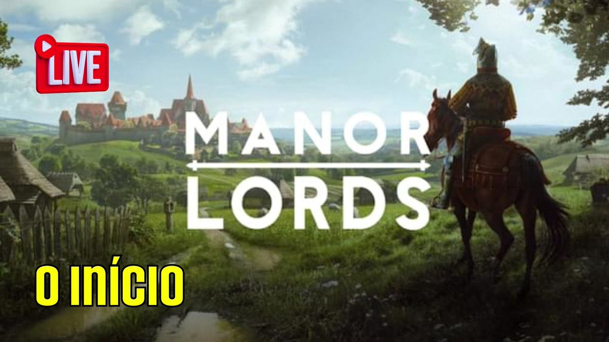 🏰 HOJE TEM REINO SENDO CONSTRUÍDO DO ZERO!

Vou jogar Manor Lords pela PRIMEIRA VEZ ao vivo 👑
Cidade medieval, economia, estratégia e talvez um pequeno colapso administrativo 😅 

Chega junto pra me ajudar a não falir o feudo! youtube.com/live/zQgrlVfLX…