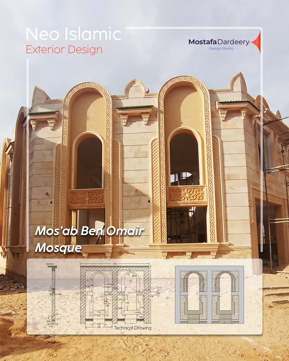 MostafaDardeer4's tweet photo. From Technical Sketching to Reality ✨

Neo Islamic #architecture has a special soul you will never decline it!

Project still in progress, stay tuned! 😉 https://t.co/v2yNMjVZJ3