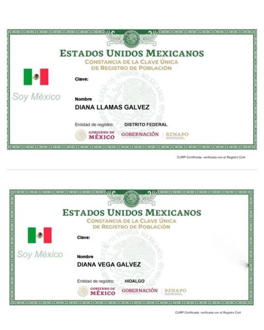 Una pregunta 🤔????
Porque la hija de la chingada o señora <a href="/XochitlGalvez/">Xóchitl Gálvez Ruiz</a> tiene dos CURP 
<a href="/SEGOB_mx/">Gobernación</a> ?....
<a href="/rosaicela_/">Rosa Icela Rodríguez Velázquez</a> ?........
RT MASIVO por favor Gracias 
<a href="/telediario/">Telediario CdMx</a> <a href="/Milenio/">Milenio</a> <a href="/proceso/">Proceso</a> <a href="/OnceNoticiasTV/">Once Noticias</a> <a href="/elgmx/">El Gráfico</a> <a href="/laprensaoem/">LA PRENSA</a>