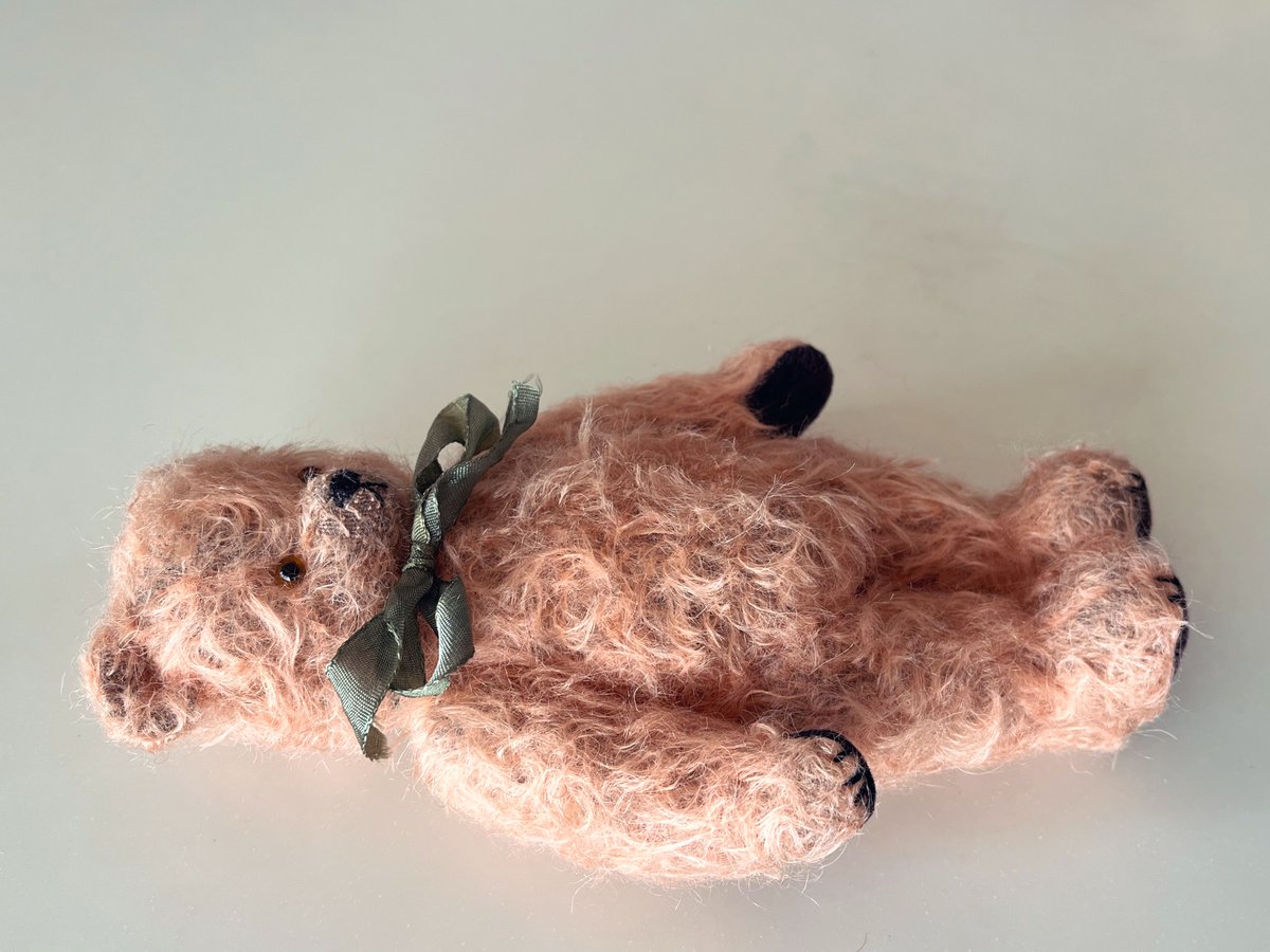 されるがままに寝転がされるおおらかな性格。