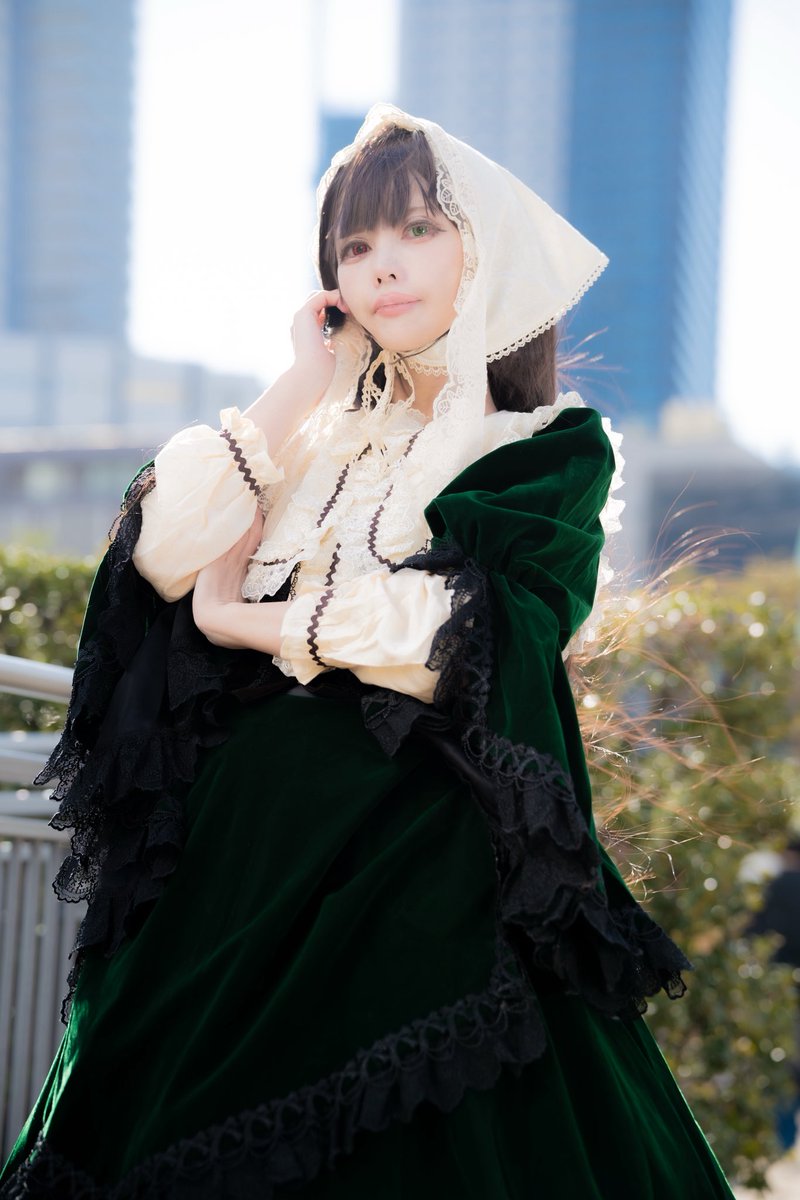 あっチビ人間！
相変わらず寝ぼすけですぅ〜🌿

Hey, you tiny human!
Still a lazy sleepyhead, as usual, desu~
photographer⇨<a href="/kakitsubata3061/">カキツバタ@見習い素人カメラマン</a> 様
#RozenMaiden #Suiseiseki #池袋アコスタ