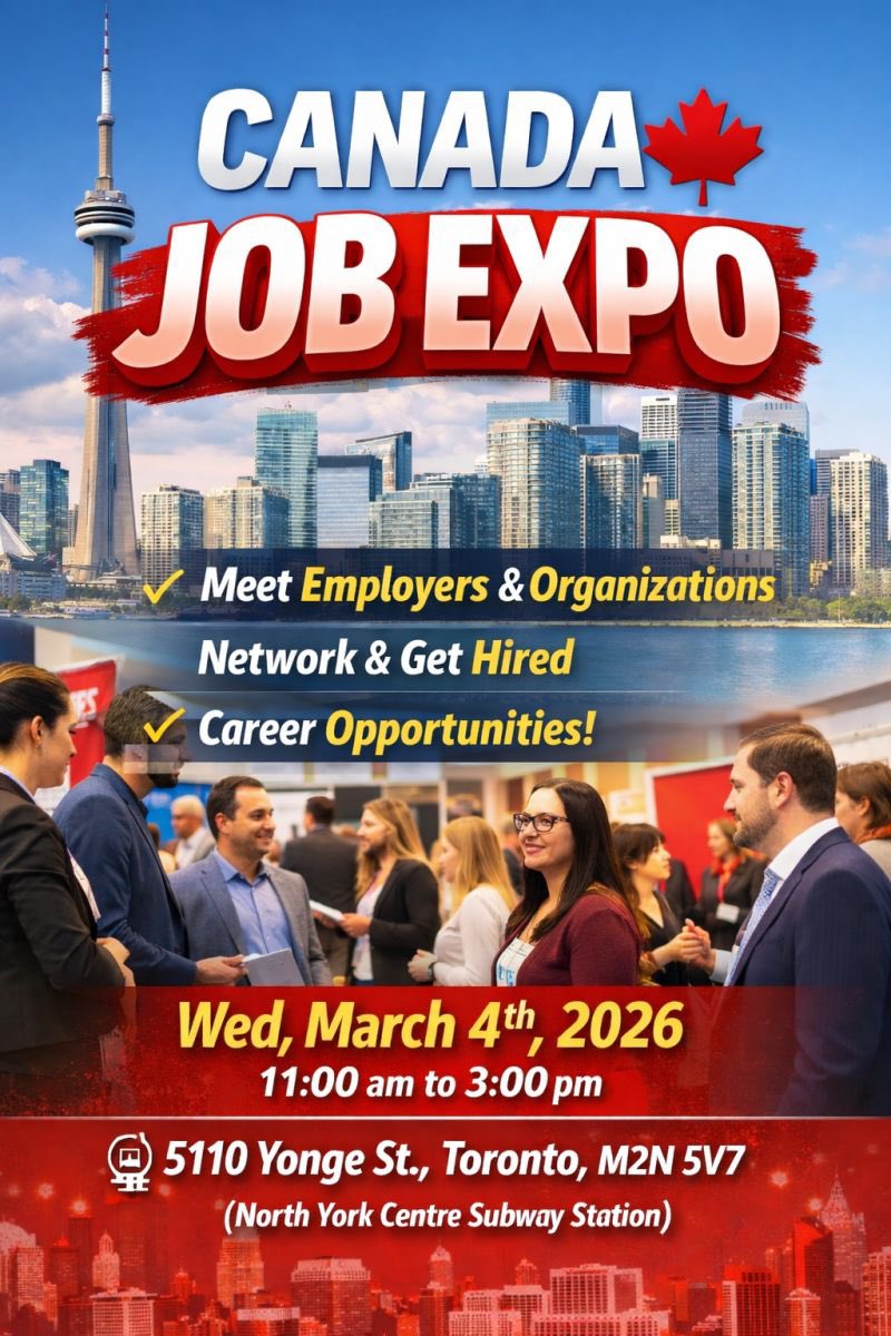 Guhuza will be at the Canada Job Expo tomorrow in Toronto!
Join us at 12 PM as <a href="/marcbelaiche/">Marc Belaiche</a>  shares how we’re changing the way people connect with employers — real-time, no endless applying.
📍 5110 Yonge St 🕚 11 AM – 3 PM
See you there!