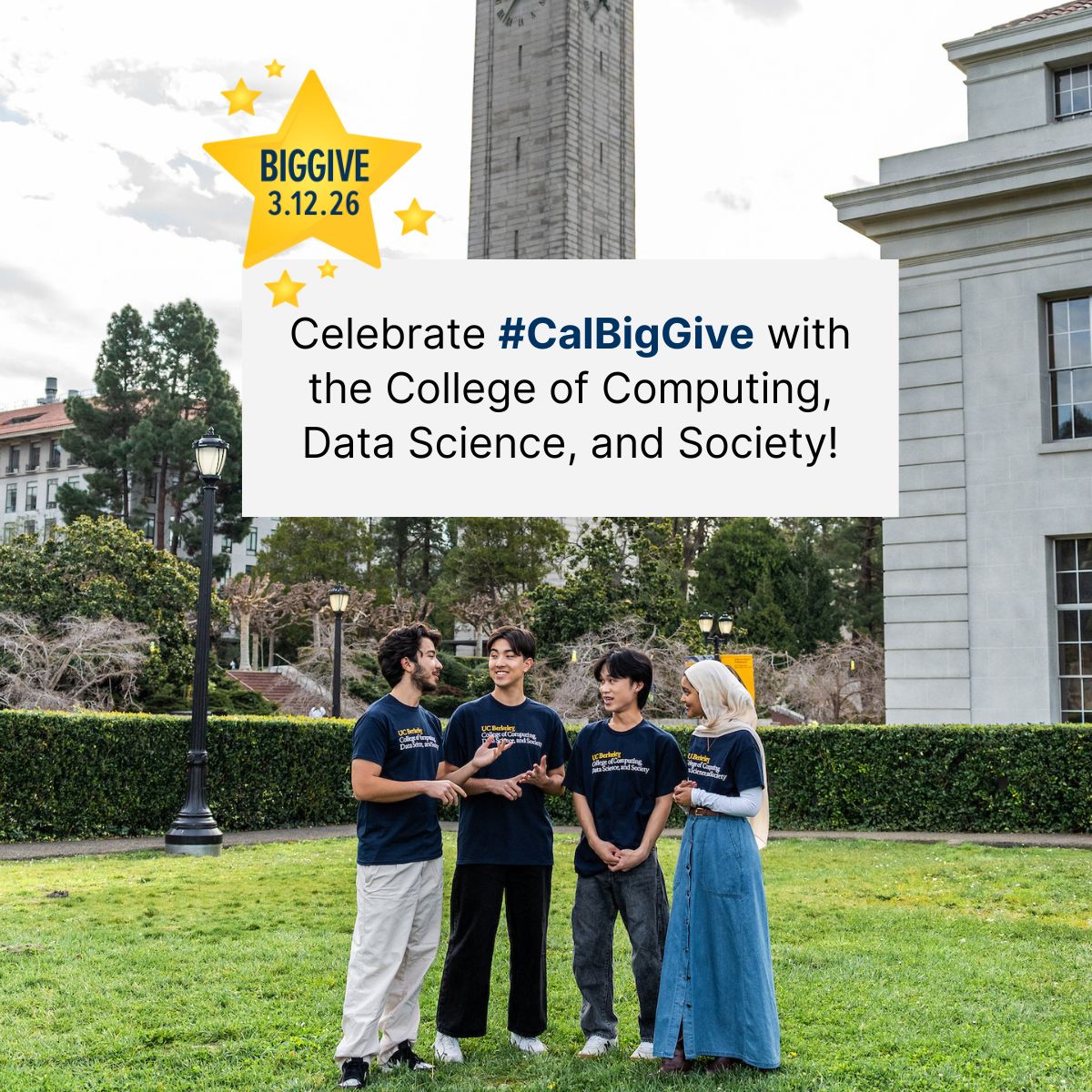 Berkeley Computing, Data Science, and Society tweet media