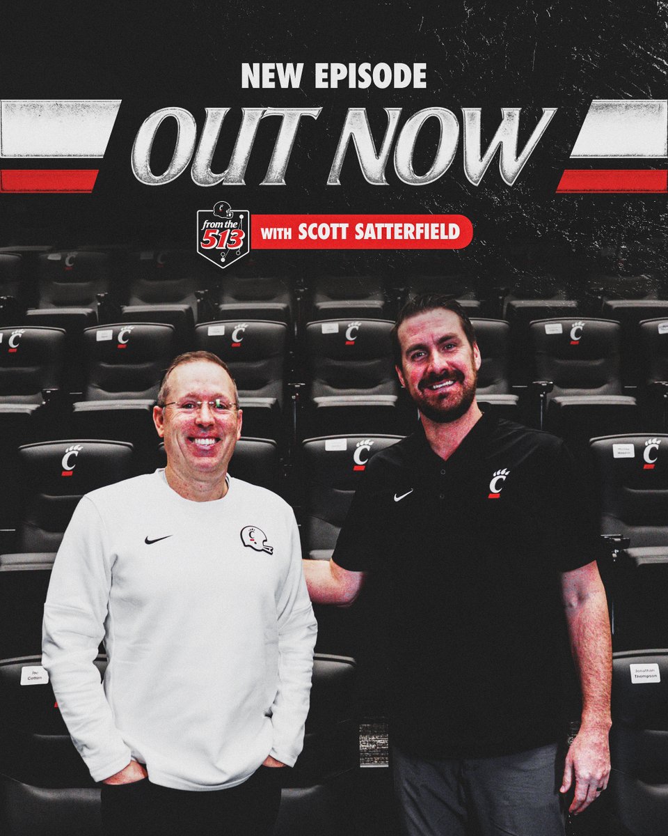 GoBearcatsFB's tweet photo. “How can I get mine?” vs. “What’s best for the team?”

Scott Satterfield on building a team-first culture in an individual-driven era of college football.

Full episode of #FromThe513 is live.
Watch here: https://t.co/Dudhz3NcG0 https://t.co/iKDj82bCqY
