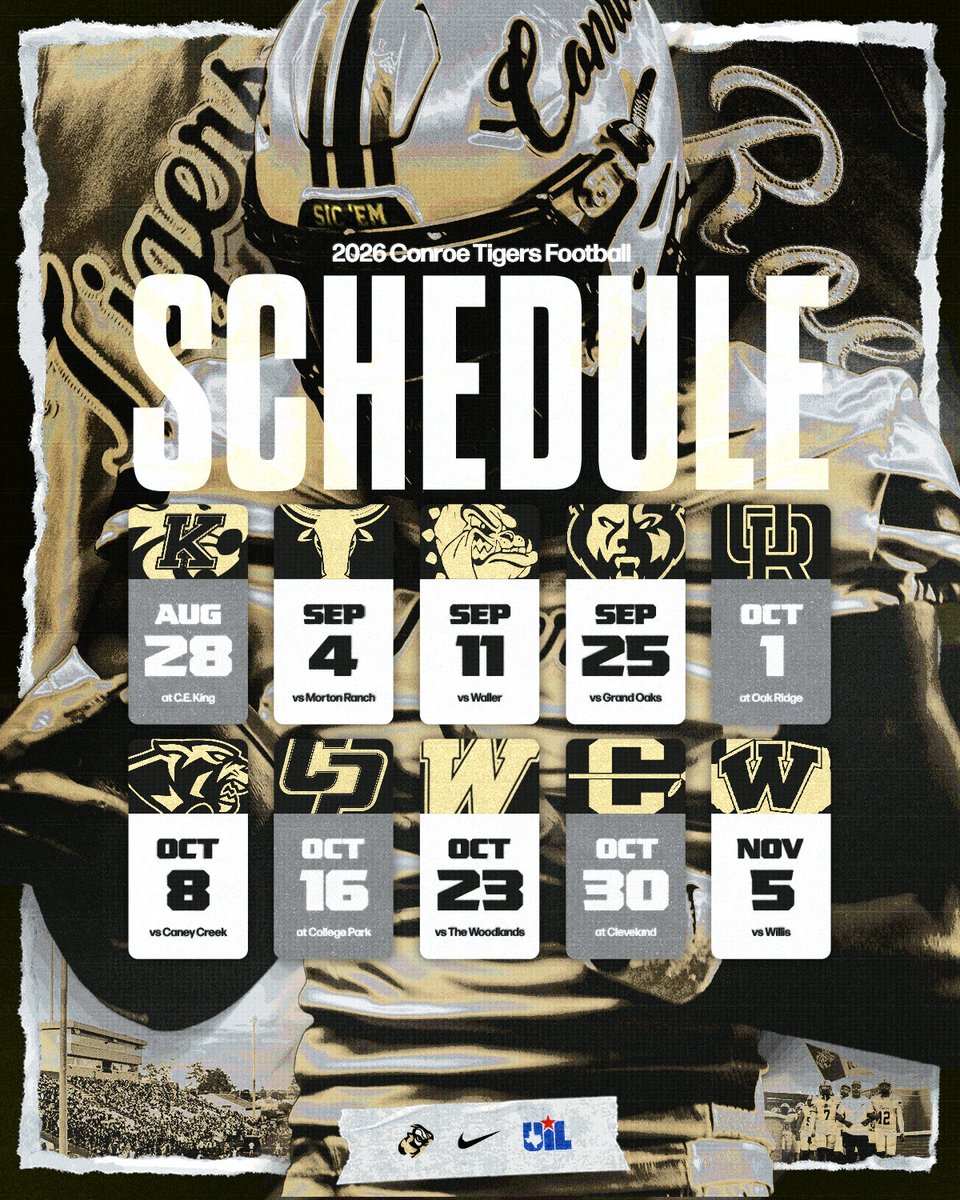 Conroe Tiger Football tweet media