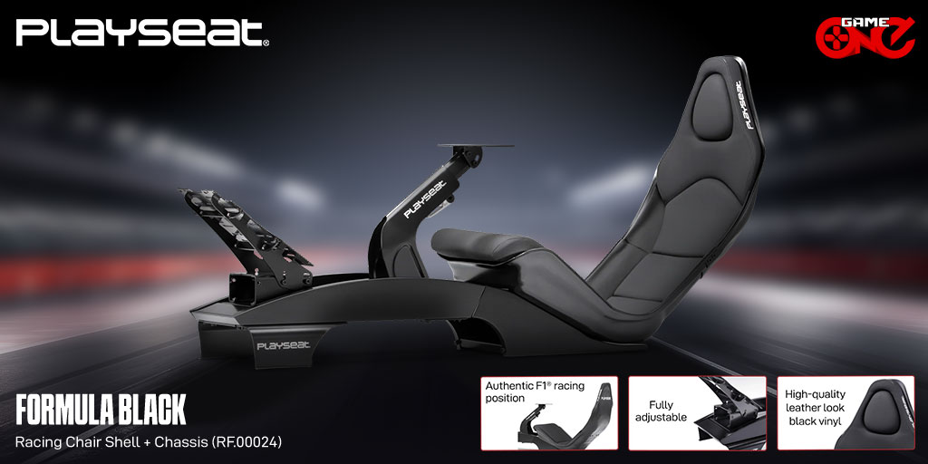 gameoneph's tweet image. The Playseat Formula gives you that true F1 driving position, solid stability, and pro-level comfort, built with drivers and e-athletes for the ultimate racing setup.

🛒Shop Now: bit.ly/3IEYizO

#PlayseatFormula #Playseat #SimRacingSetup #F1Gaming #gameoneph