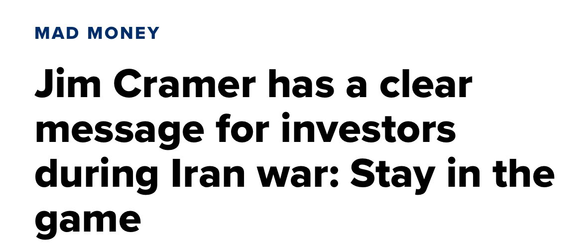 CramerTracker's tweet image. Oh man