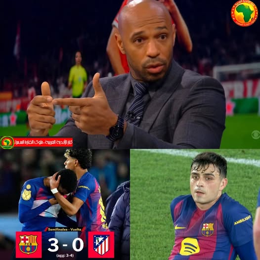 تيـري هنري بعـد فوز برشلـونة 3-0 على أتلـتيكو مدريد والخـروج من الكـأس: 
مبـاراة قدّم فيـها برشلونة كـل شيء… الروح، القـتال، الجمال، الإيـمان حتى الدقـيقة الأخيرة. العـودة كانت ممـكنة دائمًا مع هـذا الفريق العـظيم، لأن هـذا القميص لا يعـرف الاستسلام "لكـن لا يمـكن أن ننـسى ما