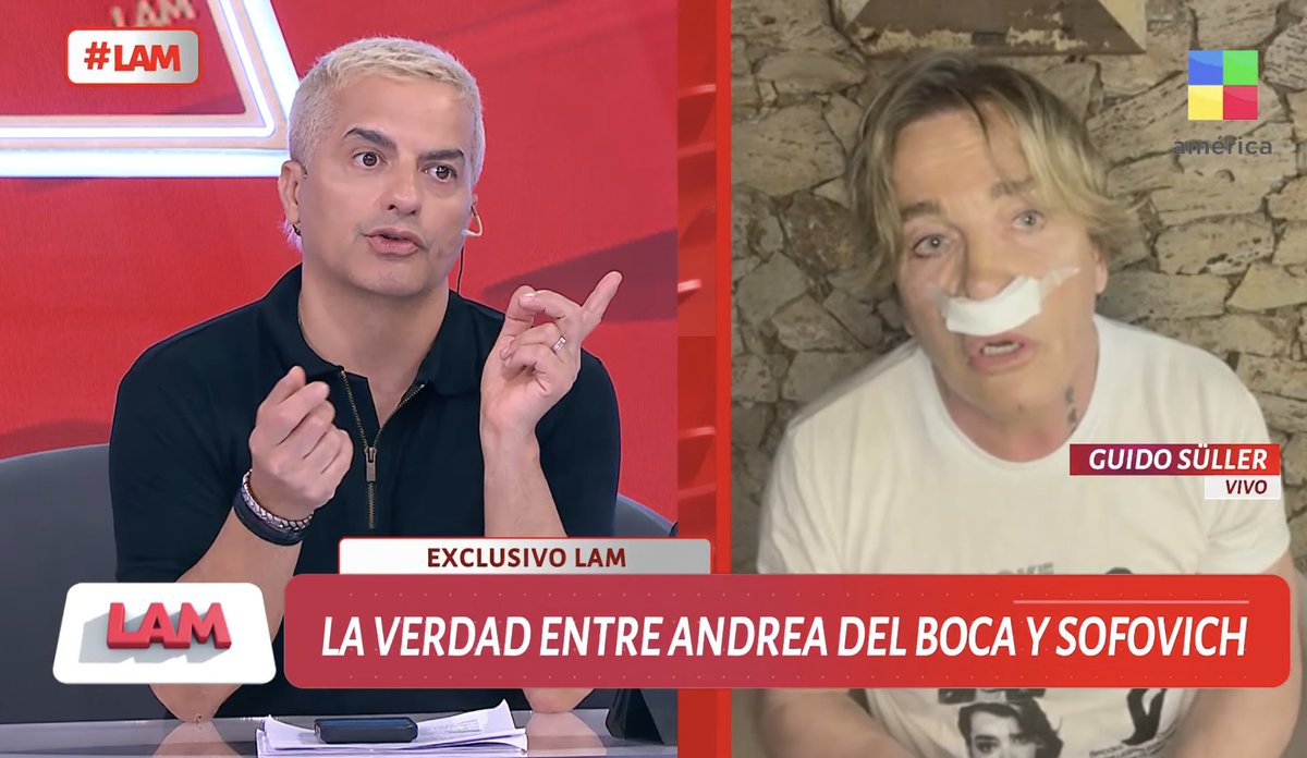 miré rápido y dije lo tienen secuestrado a guido 
#LAM