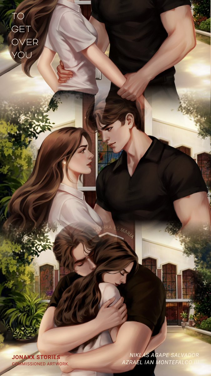 kim_gallery_'s tweet photo. "Hinawakan ko ang palapulsuhan ni Niklas at hinatak siya sa akin. I buried my face on her neck and the relief I felt was instant. My tears fell all at once. I feel her hand on my back, snaking on me." —Azi

MSERIES #5: TO GET OVER YOU | JONAXX

Art Commissioned.
Do not use. 🤍✨ https://t.co/iws1uuRrjD