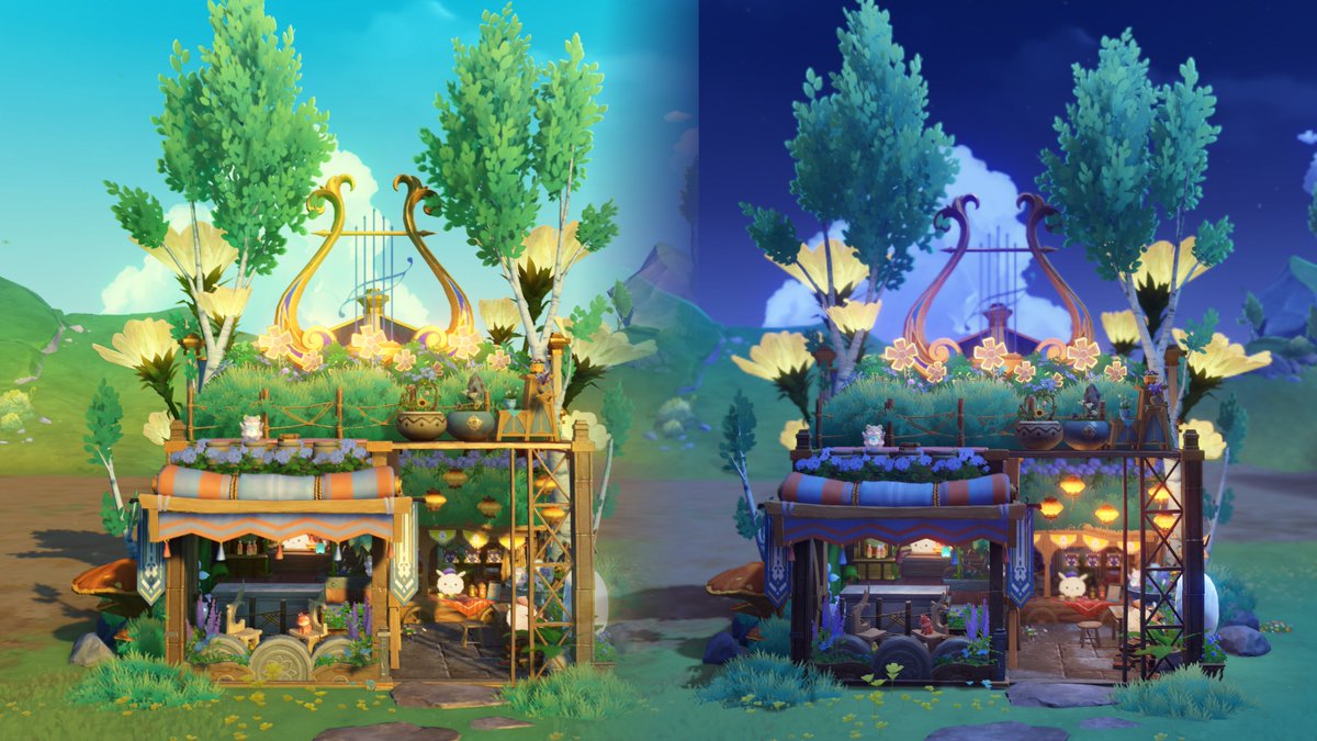 lunakath_'s tweet image. It's been a long not joining the fun (busy with irl 😭). But i made it! This is my build for the serenitea pot exercise ✨💚

More exercise project please @dailyteapot 👉🏻👈🏻🥹

#sereniteapot #teapot #lunakathteapot #GenshinImpact  #HoYocreators  #genshin 
 #塵歌壺  #原神