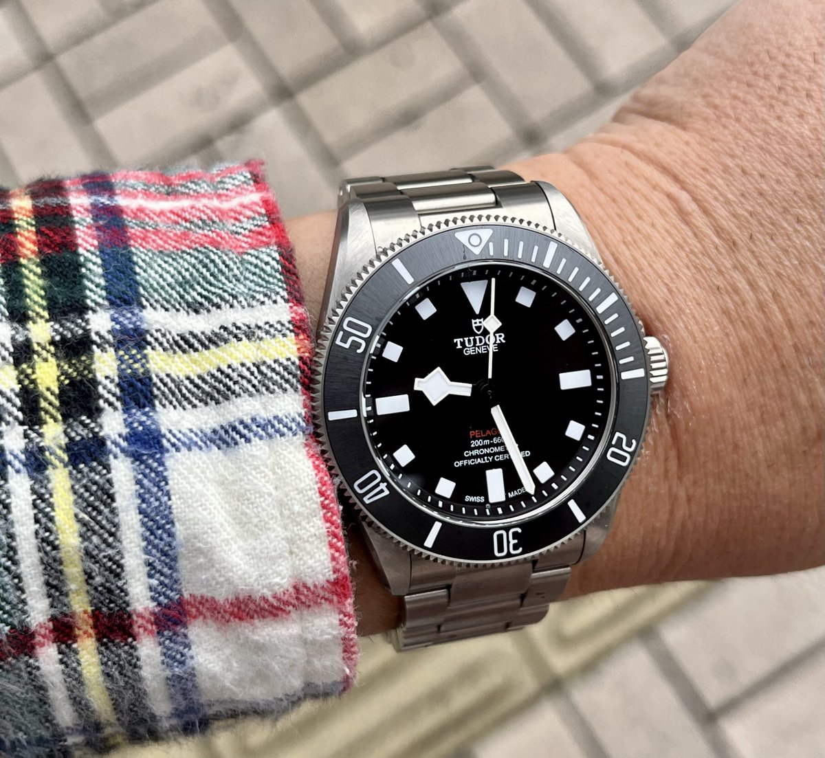sq637nrt's tweet photo. 今日はペラゴス39です🖤🩵
きのうは雨がすごかった😅

#TUDOR
M25407N-0001
PELAGOS 39⚫️
#pelagos #blackbay #チューダー #ペラゴス39
#ネオチューダーサブ #ダイバーズ https://t.co/mbmlbk5yYe