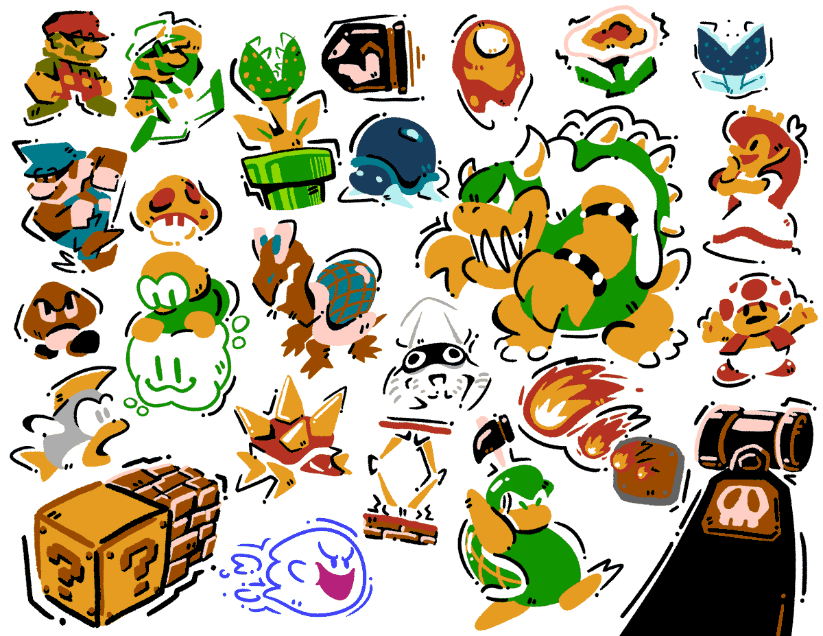 Happy Mario March to All Who Celebrate.