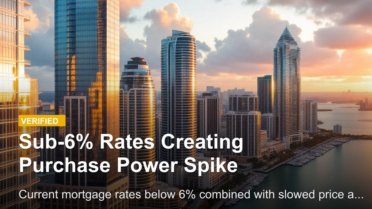 darekhomel's tweet photo. Next-generation luxury buyers in Miami are playing a completely different game 🎯

While ...

 👇

#MiamiRealEstate #MiamiLuxury #BrickellCondos #CoralGables #LuxuryHomes #MiamiBuyers #FLRealEstate #BiscayneBay #MiamiBeach #RealEstate2026 #MiamiInvestment #LuxuryLifestyle https://t.co/ev38R6SyPr
