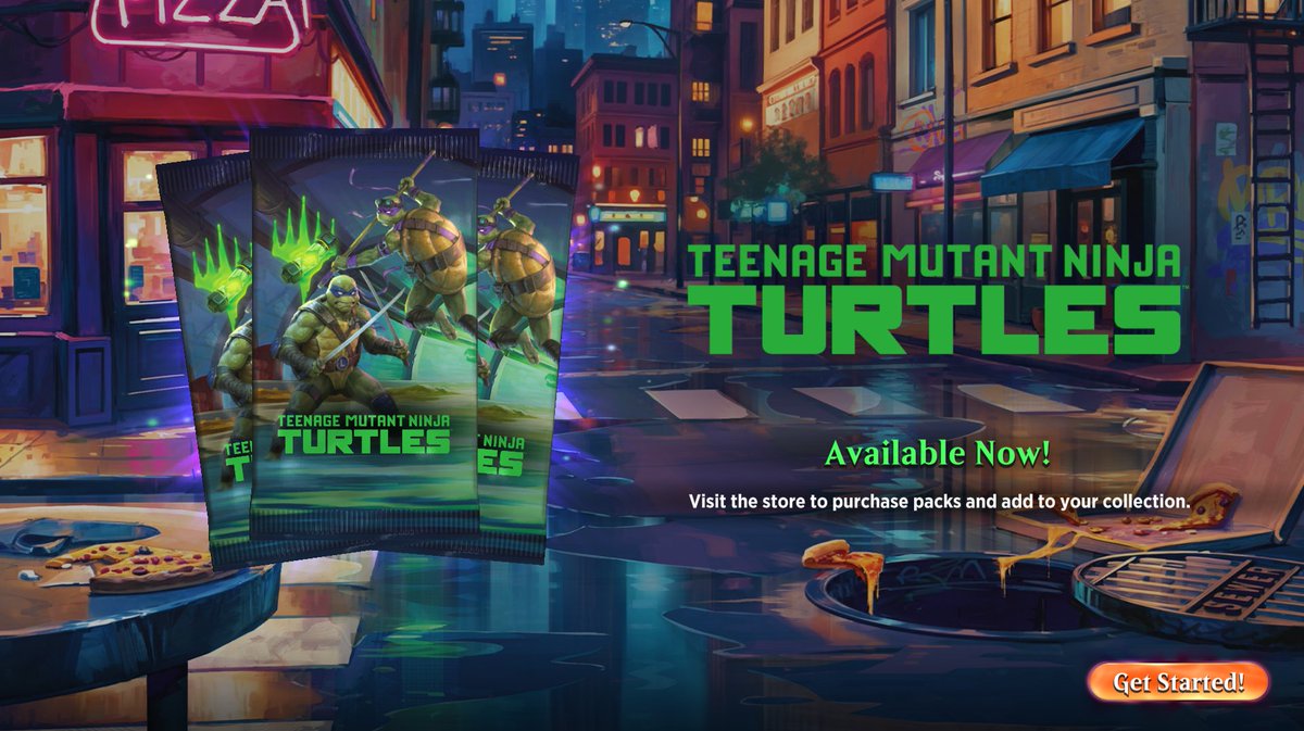 Oh look the newest standard set is here! #MTG #MTGxTMNT