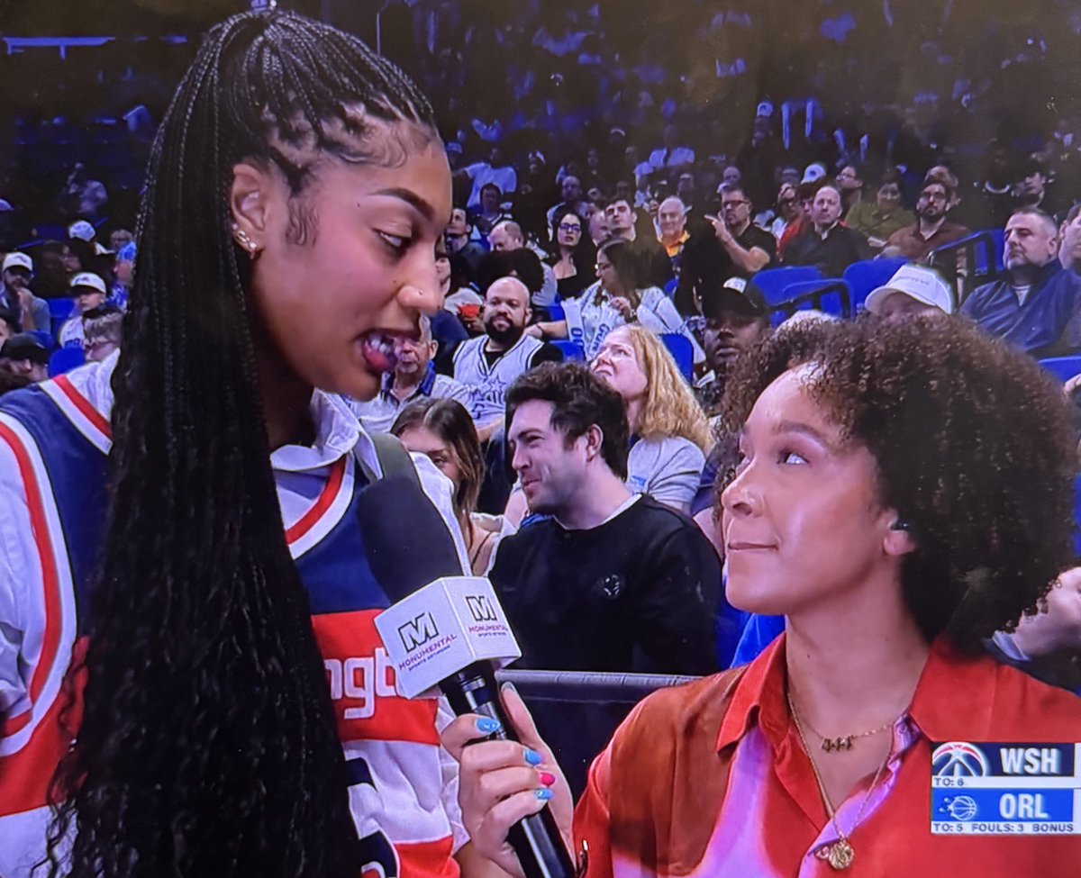 Angel Reese on the Wizards: "DC is back, we got some great picks, Trae and AD are coming"