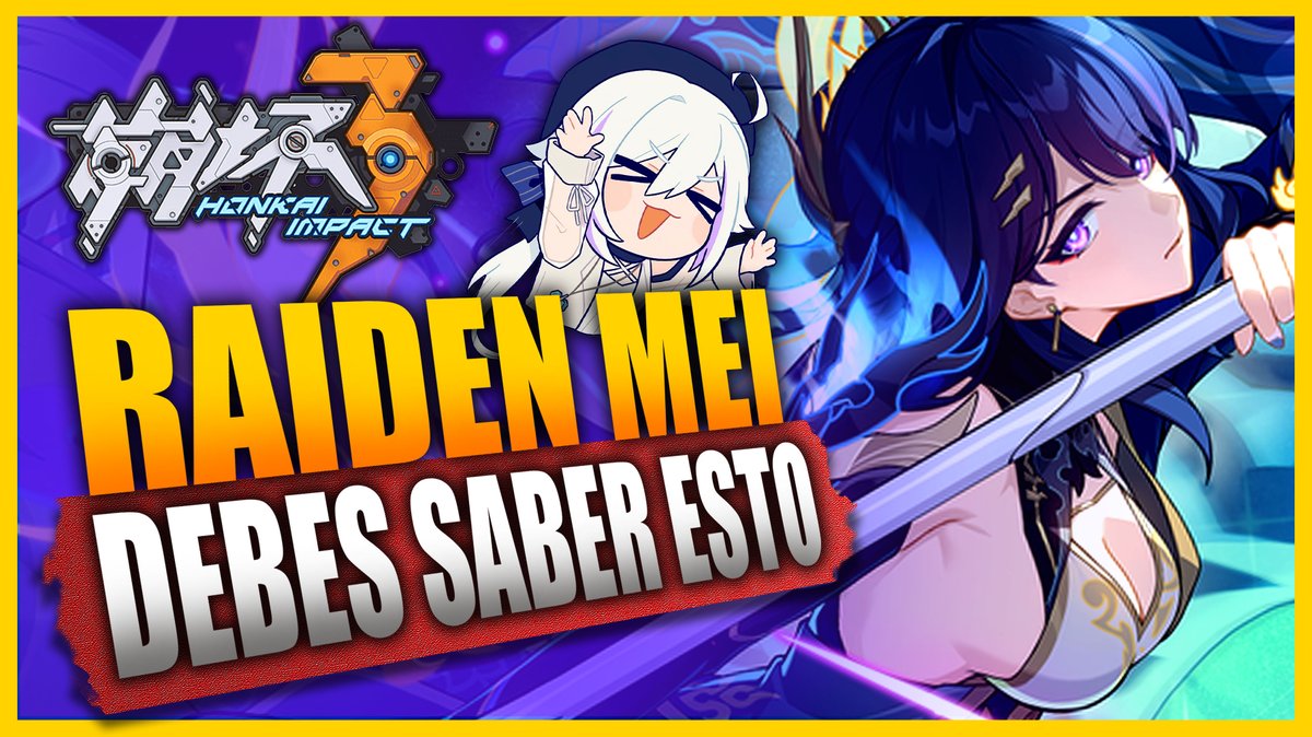 Guía Raiden Mei Xentinel · Dawnbearing Crescent ❤️​ 8.7 Honkai Español

>> youtu.be/Kvo1SC2X0vc

#HonkaiImpact3rd #Honkai #update #RaidenMei #Mei