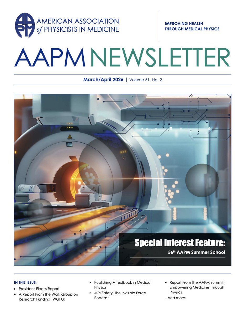 American Association of Physicists in Medicine tweet media